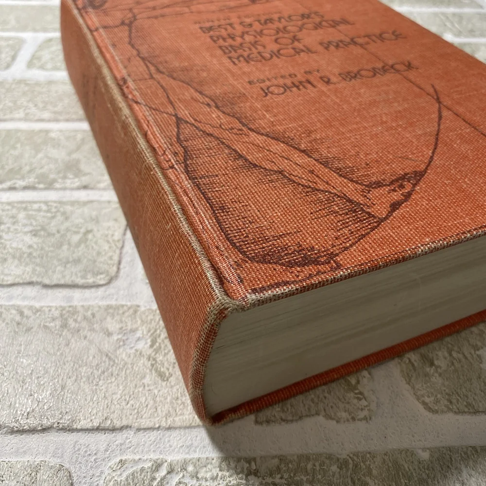 Best & Taylor’s Physiological Basis Of Medical Practice 9th Ed 1973 John Brobeck